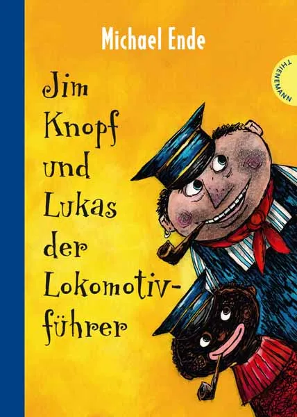 Обложка книги Jim Knopf und Lukas der Lokomotivfuhrer, Michael Ende