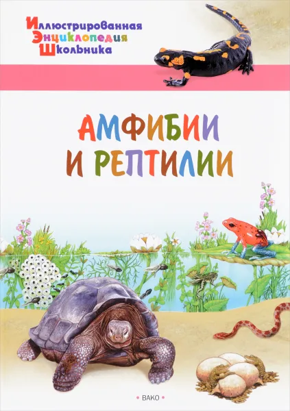 Обложка книги Амфибии и рептилии, А. А. Орехов