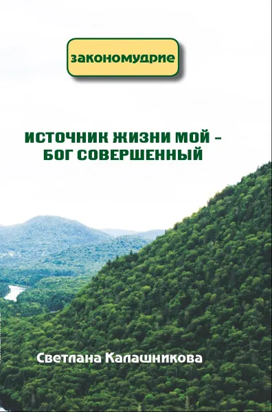 Обложка книги Источник жизни мой – Бог совершенный, Светлана Калашникова