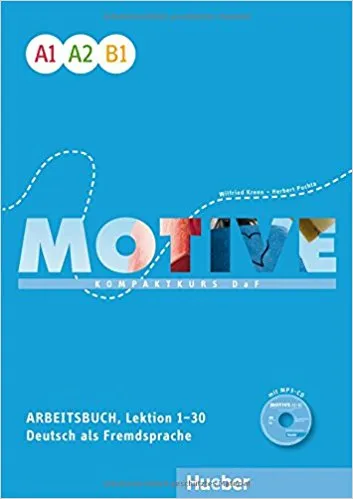 Обложка книги Motive: Niveau A1-B1: Kompaktkurs DaF: Arbeitsbuch: Lektion 1–30 (+ MP3-CD), Krenn Wilfried, Пучта Херберт