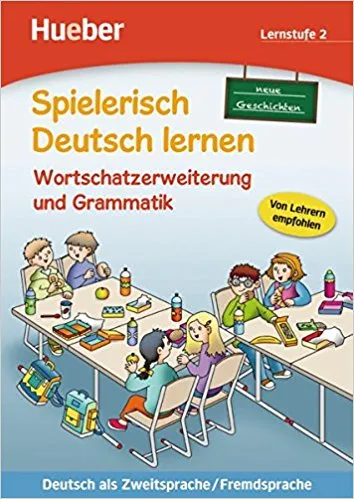 Обложка книги Spielerisch Deutsch lernen, Wortschatzerweiterung und Grammatik - Lernstufe 2 Buch, Marion Techner, Maximilian Low