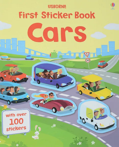 Обложка книги First Sticker Book: Cars, Simon Tudhope