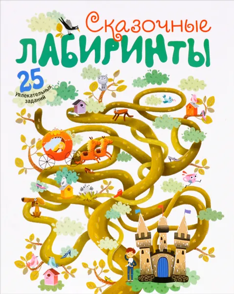 Обложка книги Сказочные лабиринты. 25 увлекательных заданий, В. Вилюнова, Н. Магай