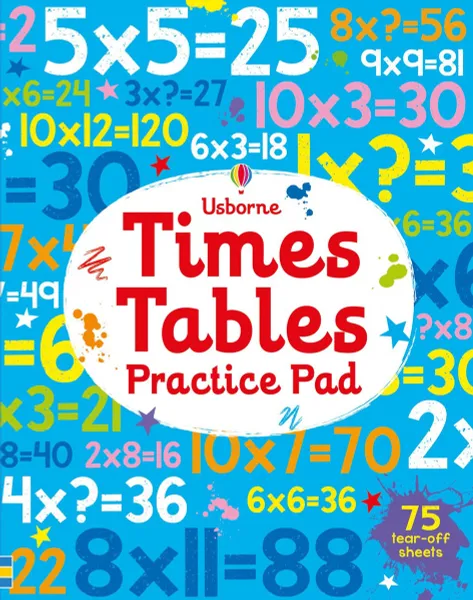 Обложка книги Times tables practice pad, Kirsteen Robson