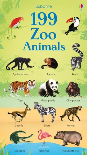 Обложка книги 199 Zoo Animals, Hannah Watson