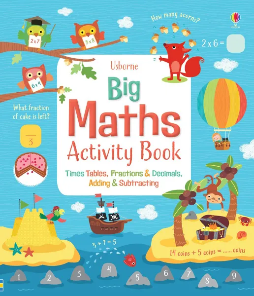 Обложка книги Big maths activity book, Rosie Hore