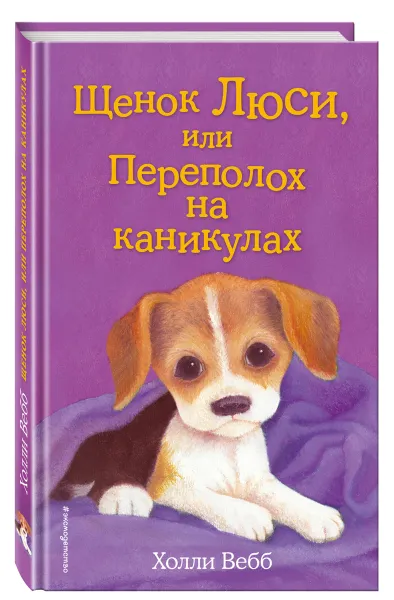 Обложка книги Щенок Люси, или Переполох на каникулах, Холли Вебб