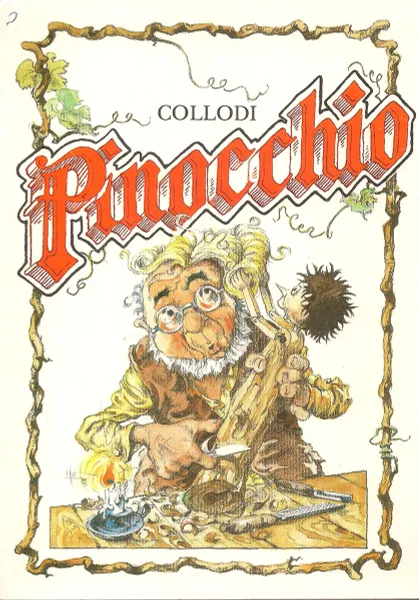 Обложка книги Pinocchio, Carlo Collodi