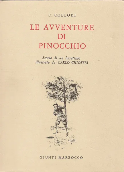 Обложка книги Le Avventure di Pinocchio, C. Collodi