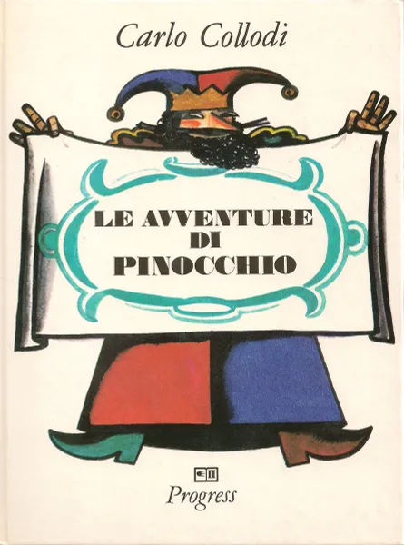 Обложка книги Le Avventure di Pinocchio, Carlo Collodi