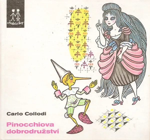 Обложка книги Pinocchiova Dobrodruzstvi, Carlo Collodi