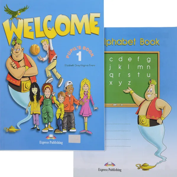 Обложка книги Welcome 1: Pupil's Book. My Alphabet Book (комплект из 2 книг), Elizabeth Gray, Virginia Evans