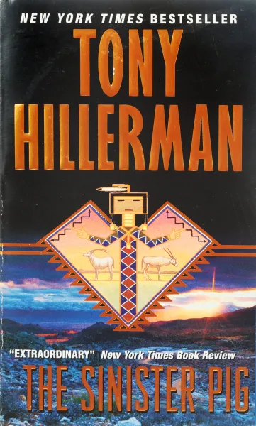 Обложка книги The sinister pig, Tony Hillerman