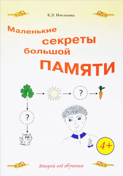 Обложка книги Маленькие секреты большой памяти. Рабочая тетрадь. 2-й год обучения, Е. Л. Пчёлкина