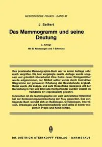 Обложка книги Das Mammogramm und seine Deutung, Jurgen Seifert