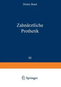 Обложка книги Zahnarztliche Prothetik, Christian Bruhn