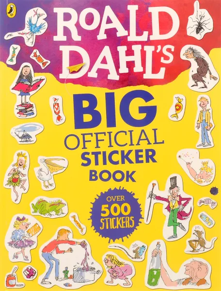 Обложка книги Big Official Sticker Book, Даль Роалд