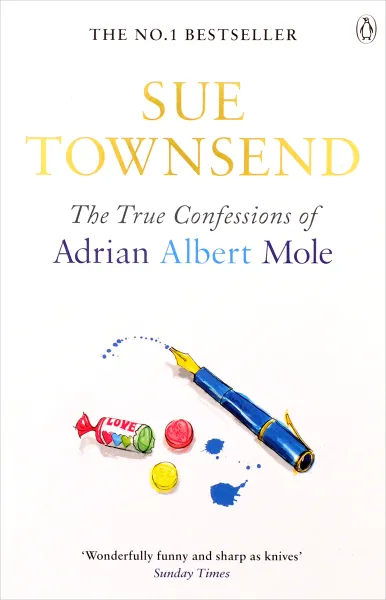 Обложка книги True Confession of Adrian Albert Mole, Таунсенд Сью