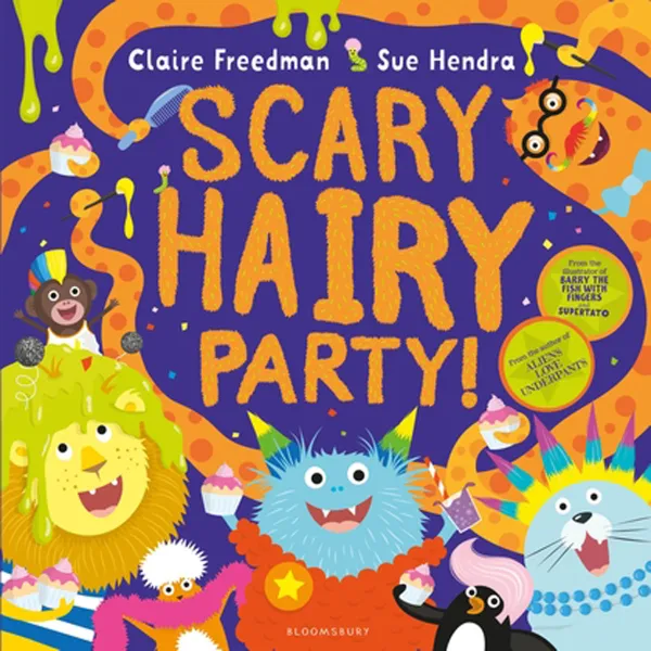 Обложка книги Scary Hairy Party, Claire Freedman