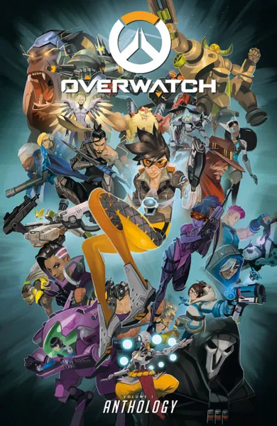 Обложка книги Overwatch: Anthology: Volume 1, Бернс Мэтт, Brooks Roberts