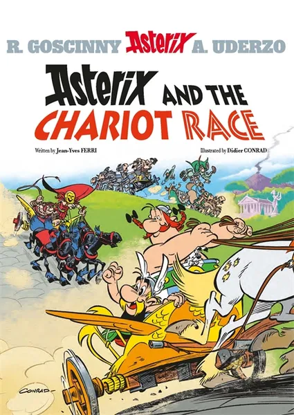 Обложка книги Asterix: Asterix and the Chariot Race: Album 37, Jean-Yves Ferri