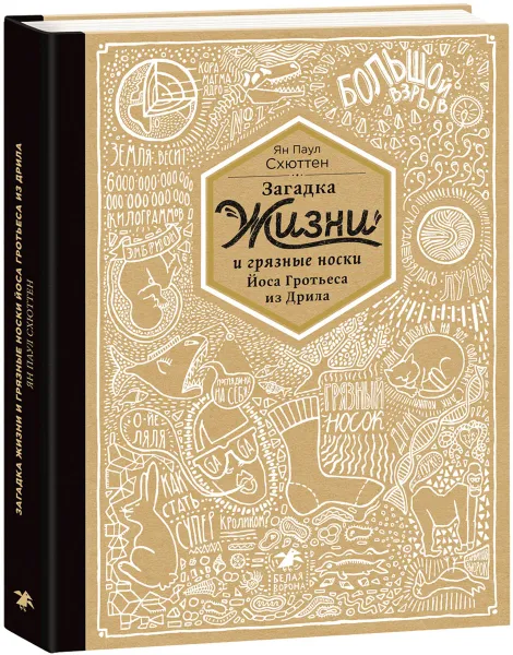 Обложка книги Загадка жизни и грязные носки Йоса Гротьеса из Дрила, Ян Паул Схюттен