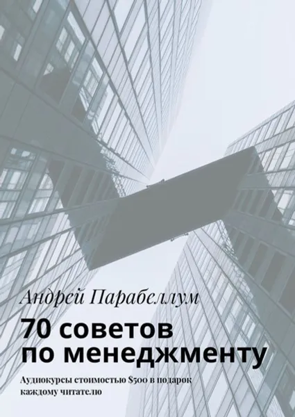 Обложка книги 70 советов по менеджменту. Аудиокурсы стоимостью $500 в подарок каждому читателю, Парабеллум Андрей