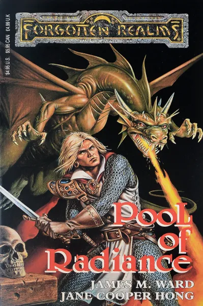 Обложка книги Pool of  radiance, James M. Ward, Jane Cooper Hong