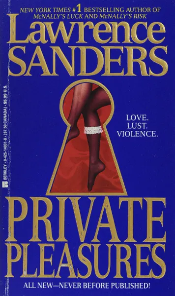 Обложка книги Private pleasures, Lawrence Sanders