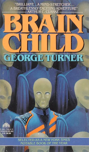 Обложка книги Brain child, George Turner