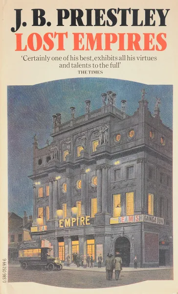 Обложка книги Lost empires, J.B. Priestley