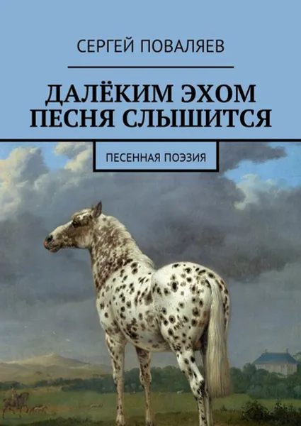 Обложка книги Далёким эхом песня слышится. Песенная поэзия, Поваляев Сергей Анатольевич