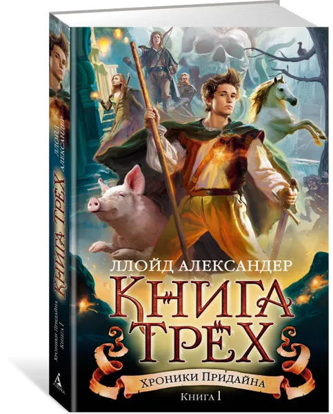 Обложка книги Хроники Придайна. Книга 1. Книга Трех, Ллойд Александер