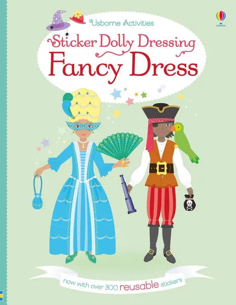 Обложка книги Sticker Dolly Dressing Fancy Dress, Emily Bone