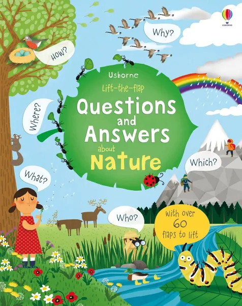 Обложка книги Lift the Flap Questions and Answers about Nature, Katie Daynes