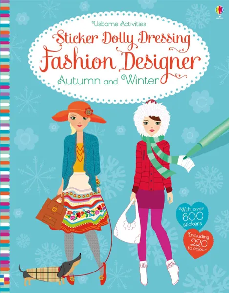 Обложка книги Sticker Dolly Dressing Fashion Designer Autumn and Winter Collection, Fiona Watt