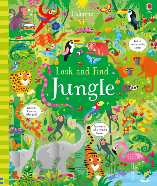 Обложка книги Look and Find Jungle, Kirsteen Robson