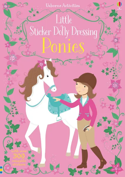 Обложка книги Little Sticker Dolly Dressing Ponies, Fiona Watt