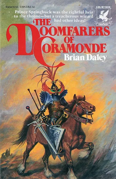 Обложка книги The Doomfarers of coramonde, Brian Daley