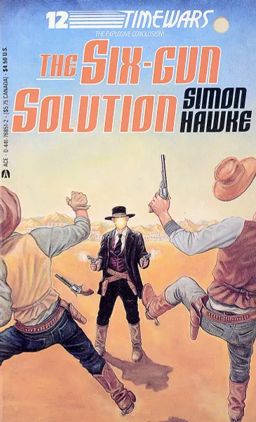 Обложка книги The six-gun solution, Simon Hawke