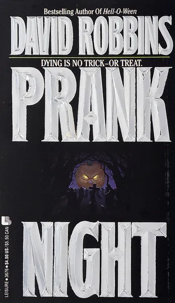 Обложка книги Prank night, David Robbins