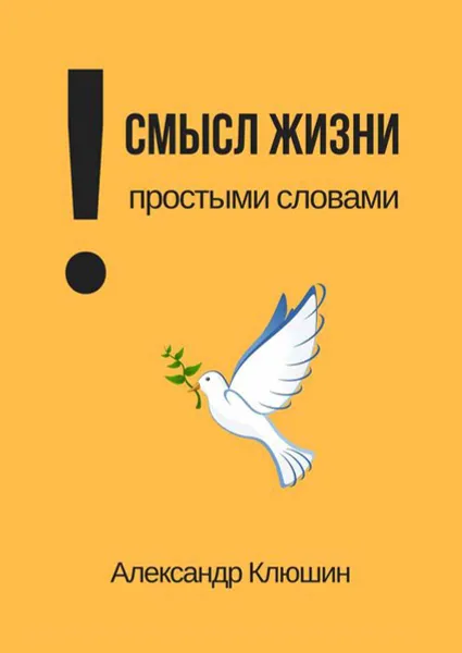 Обложка книги Смысл жизни простыми словами, Клюшин Александр