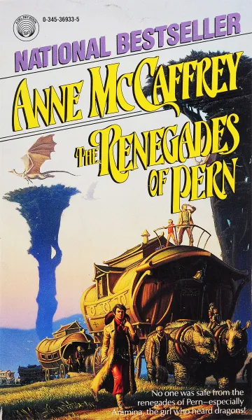 Обложка книги The Renegades of pern, Anne McCaffrey
