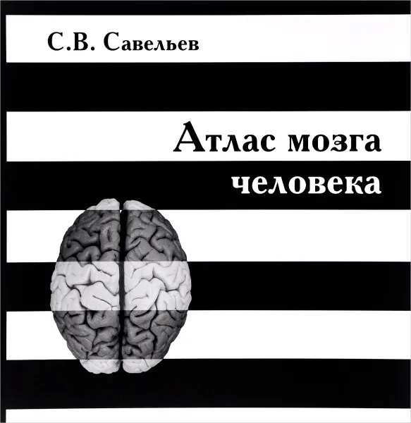 Обложка книги Атлас мозга человека, С. В. Савельев