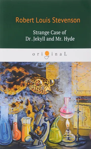 Обложка книги Strange Case of Dr Jekyll and Mr Hyde/Странная история доктора Джекила и мистера Хайда, Robert Louis Stevenson