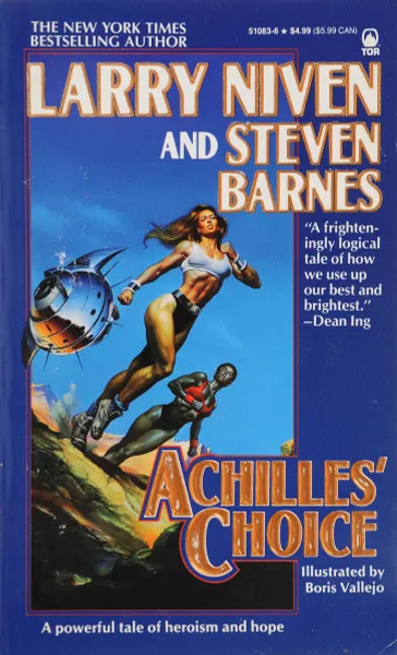 Обложка книги Achilles' Choice, L. Niven, S. Barnes