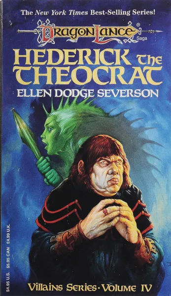 Обложка книги Hederick the theocrat, Ellen D. Severson