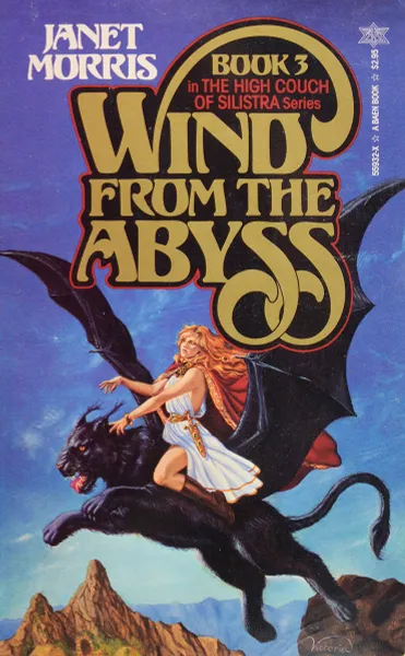 Обложка книги Wind from the abyss, Janet Morris