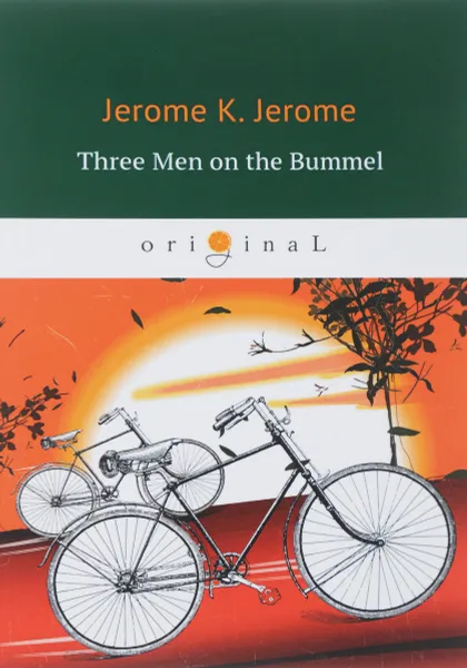 Обложка книги Three Men on the Bummel, Jerome K. Jerome