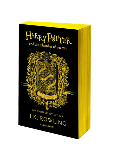 Обложка книги Harry Potter and the Chamber of Secrets – Hufflepuff Edition, Роулинг Джоан Кэтлин